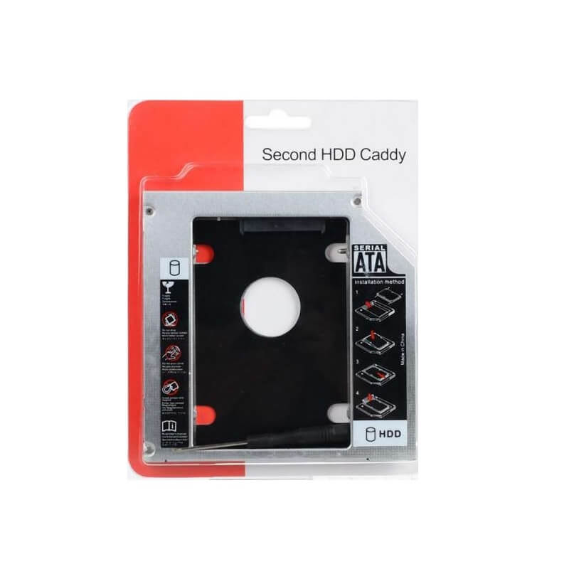 Support pour disque dur SATA SSD 2.5 pouces, double baie interne, boîtier  pour disque dur, support