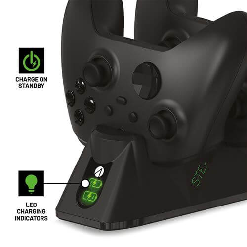 Stealth - Pack double batterie + chargeur pour manette Xbox one et Xbox  series X