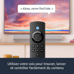 Amazon Fire TV Stick Lite avec télécommande vocale Alexa