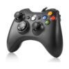 Manette Xbox 360 Filaire Noir