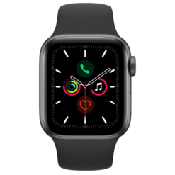 Apple Watch Series 5 GPS 40 mm Prix Maroc | Bracelet Sport Noir
