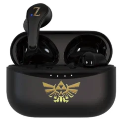 OTL Technologies Ecouteurs sans Fil Bluetooth V5.3 pour Enfant Zelda  (Noir)