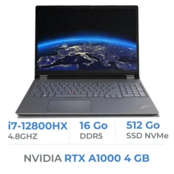 Lenovo ThinkPad P16 Gen 1 21D6 i7-12800HX/16GB/512 SSD/RTX A1000/16"(Neuf Sans emballage)