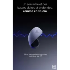 Ecouteurs sans-fil Pulse Explore, bluetooth, compatible PS5 et PlayStation Portal prix maroc