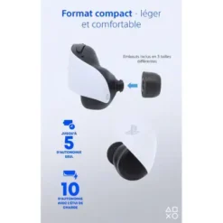 Ecouteurs sans-fil Pulse Explore, bluetooth, compatible PS5 et PlayStation Portal prix maroc