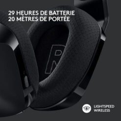 Logitech G733 Lightspeed Black prix maroc