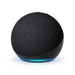 Enceinte Connectée Echo Dot (5e génération, modèle 2022) avec Bluetooth et Alexa – Bleu Marine
