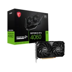 MSI GeForce RTX 4060 VENTUS 2X BLACK OC 8GB GDDR6