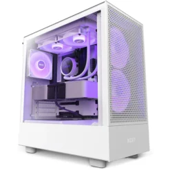 H5 Flow RGB White | Boîtier PC Gamer Maroc
