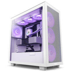 H7 Flow RGB White | Boîtier PC Gamer Maroc