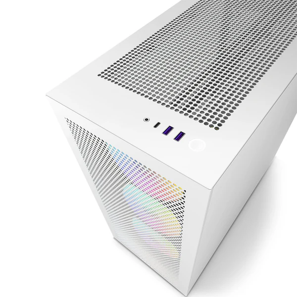 NZXT H7 Flow RGB White – Image 4