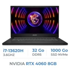 MSI Stealth 15 Studio A13VF i7-13620H/32GB/1TB SSD/RTX4060 8GB/15.6″ 144Hz IPS