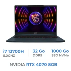 MSI Stealth 16 Studio A13VG i7-13700H/32GB/1TB SSD/RTX4070 8GB/16″ 240Hz IPS QHD