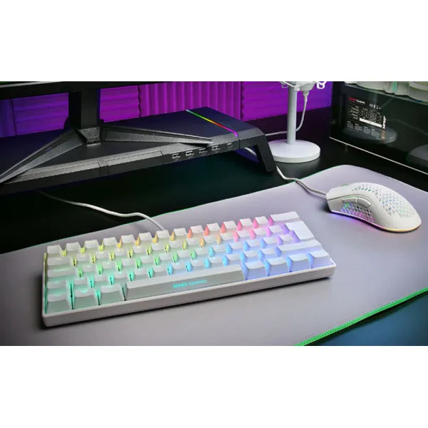 Mars Gaming MKMINI White (Red Switch) – Image 2