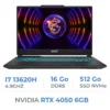 MSI CYBORG 15 A13VE i7-13620H 2X8GB 512GB NVMe PCIe SSD Gen4x4 RTX 4050 6GB 15.6″ FHD 144Hz IPS