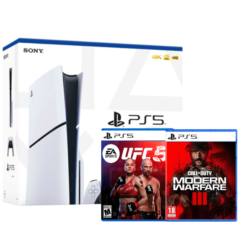 PS5 Slim Standard + Pack (Modern Warfare III / UFC™ 5)