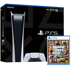 PS5 Digital Edition + GTA 5