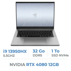 Razer Blade 16 Mercury i9-13950HX/32GB/1TB SSD/RTX4080 12GB/16″