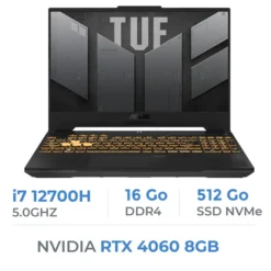 ASUS TUF GAMING F17-TUF707ZV4-HX022W Intel Core i7 12700H/16GB/512GB SSD/RTX4060 8GB/17.3″ FHD