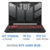 ASUS TUF GAMING A15 TUF507NV-LP018 AMD Ryzen R7 7735HS/16GB/512GB SSD/RTX4060 8GB/15.6″ 144Hz