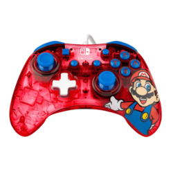 Manette gaming filaire pour Nintendo Switch Pdp Rock Candy Mini Mario