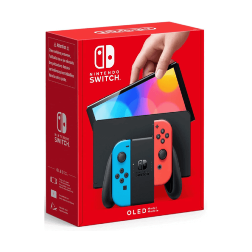 Nintendo-Switch-OLED (bleu/rouge)-MAROC
