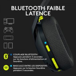 Logitech G G435 (Noir) prix maroc