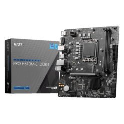MSI PRO H610M-E DDR4 prix maroc