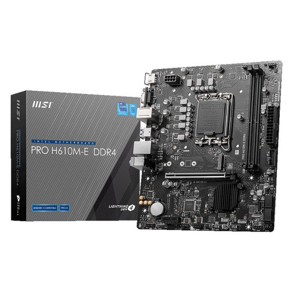 MSI PRO H610M-E DDR4 prix maroc