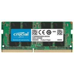 Crucial SO-DIMM DDR4 16Go 3200MHz CL22 Prix Maroc