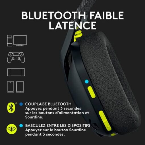 Logitech G G435 Noir Prix Maroc