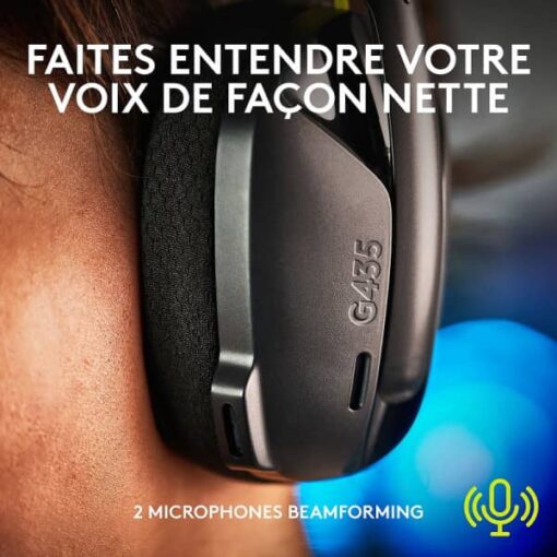 Logitech G G435 Noir Prix Maroc