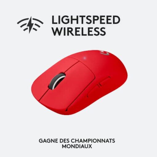 Logitech G Pro X Superlight Rouge Prix Maroc