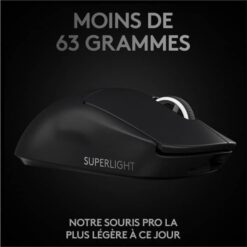 Logitech G Wireless Gaming Pro X Superlight Noir Prix Maroc