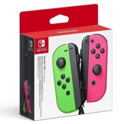 Nintendo Switch Joy-Con Pair Vert/Rose Prix Maroc