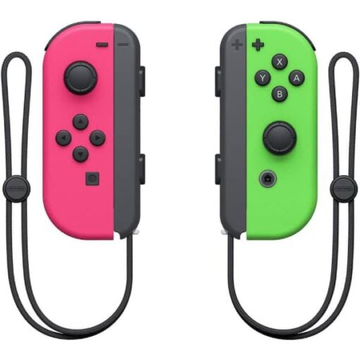 Nintendo Switch Joy-Con Pair Vert/Rose Prix Maroc