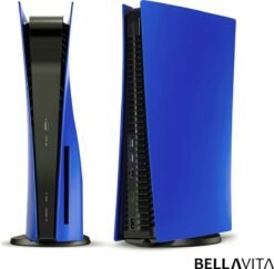Coque plastique PS5 Disc (bleu)