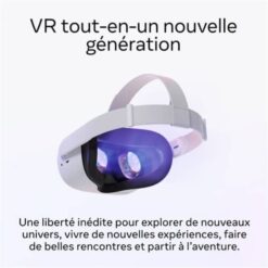 Meta Quest 2 128 Go Casque de réalité virtuelle prix maroc