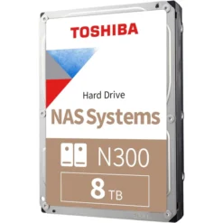 Toshiba N300 NAS 3.5" 8TB (HDWG480UZSVA)