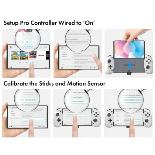 contrôleur ElecGear Enhanced pour Nintendo Switch et Switch OLED à un prix attractif au Maroc.