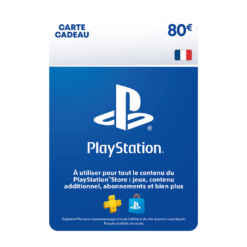 Carte PSN 80€ FR