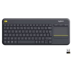 Logitech Wireless Touch Keyboard K400 Plus (Noir) au meilleur prix au Maroc