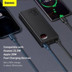 BASEUS Power Bank 20000mAh 65W au prix Maroc