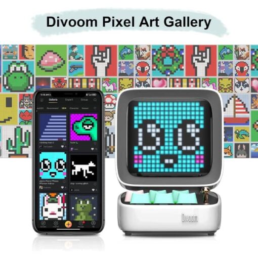 Divoom Ditoo Pixel Art Gaming Portable Bluetooth Speaker prix maroc