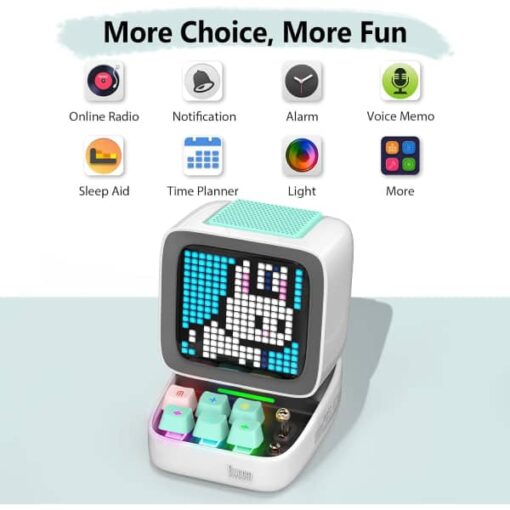 Divoom Ditoo Pixel Art Gaming Portable Bluetooth Speaker prix maroc