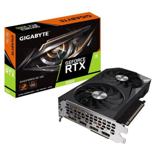 Gigabyte GeForce RTX 3060 WINDFORCE OC 12GB GDDR6 prix maroc