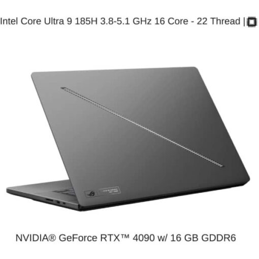 Asus ROG Zephyrus G16 GU605MY-DROW intel Core Ultra 9 185H /32GB/2TB SSD/RTX 4090/16" OLED à un prix compétitif au Maroc