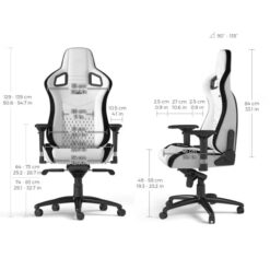 Noblechairs EPIC White/Black prix maroc