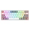 Redragon K616 Fizz PRO 60% Wireless RGB Red Switches (White/Gray) prix maroc