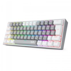 Redragon K617 Fizz 60% RGB Red Switches (Gray/White) prix maroc